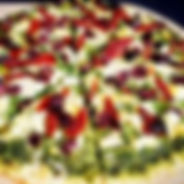 Mediterranean Pesto Pizza