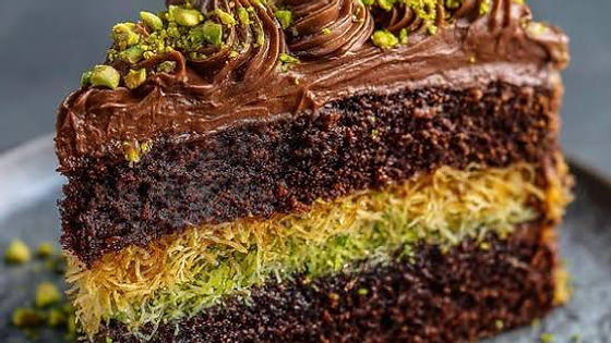 Dubai Chocolate Cake