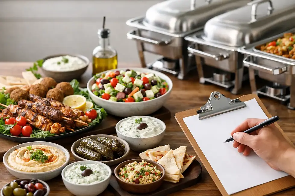 Mediterranean Catering Menu Planning Guide