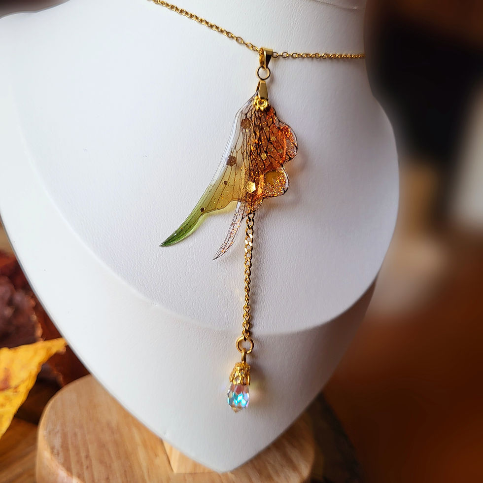 Miniature : Collier Erable Doré