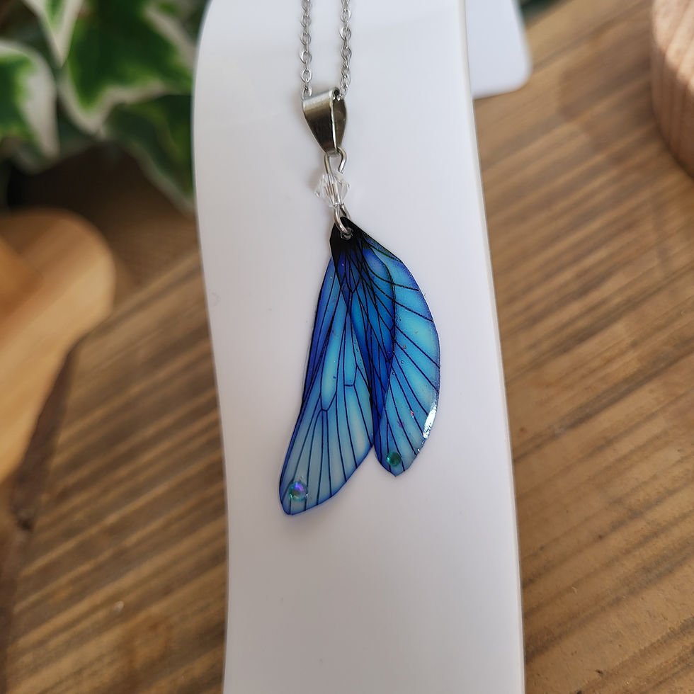 Miniature : Collier Nymphe Céleste Aigue-Marine