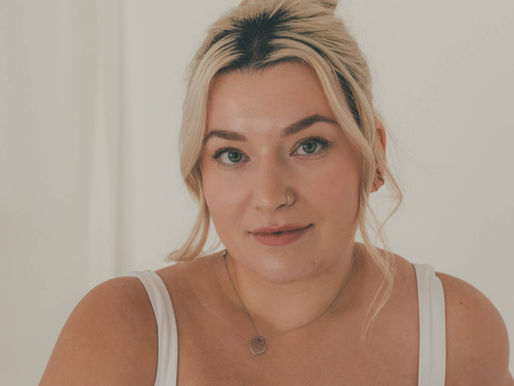 Model with natural makeup look. Photo by Jamie McKim