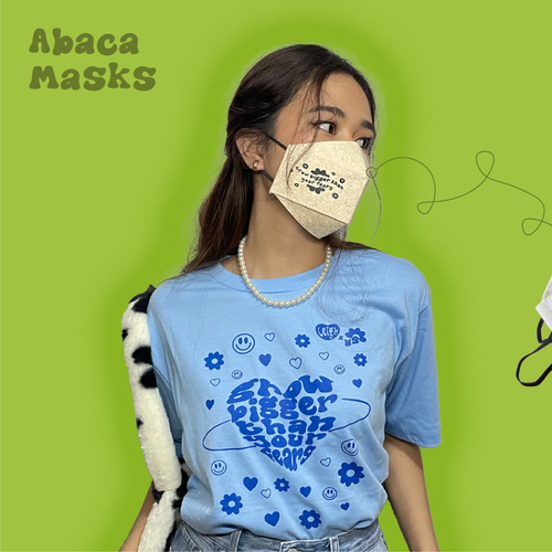 "Grow Bigger Than Your Fears” Abaca Mask Hiraya Studios