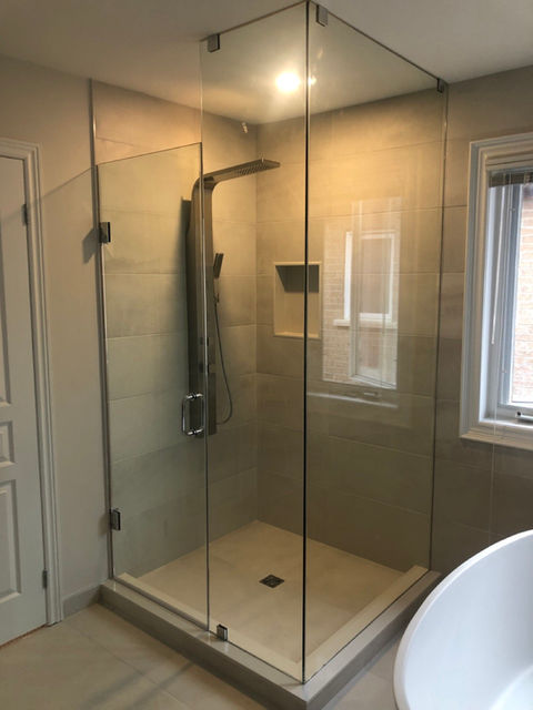 Custom Glass Shower Enclosure