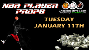 NBA Player Props for Tuesday!