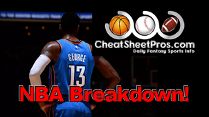 bathrobeDFS Breakdown for March 3rd!