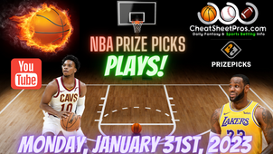 NBA "Prize Picks" for Monday!