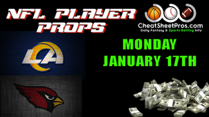 NFL "Player Props" & "Thrive Picks" for Monday Night Football!  (Rams/Cardinals)