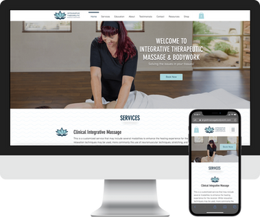 massage therapist websites phoenix