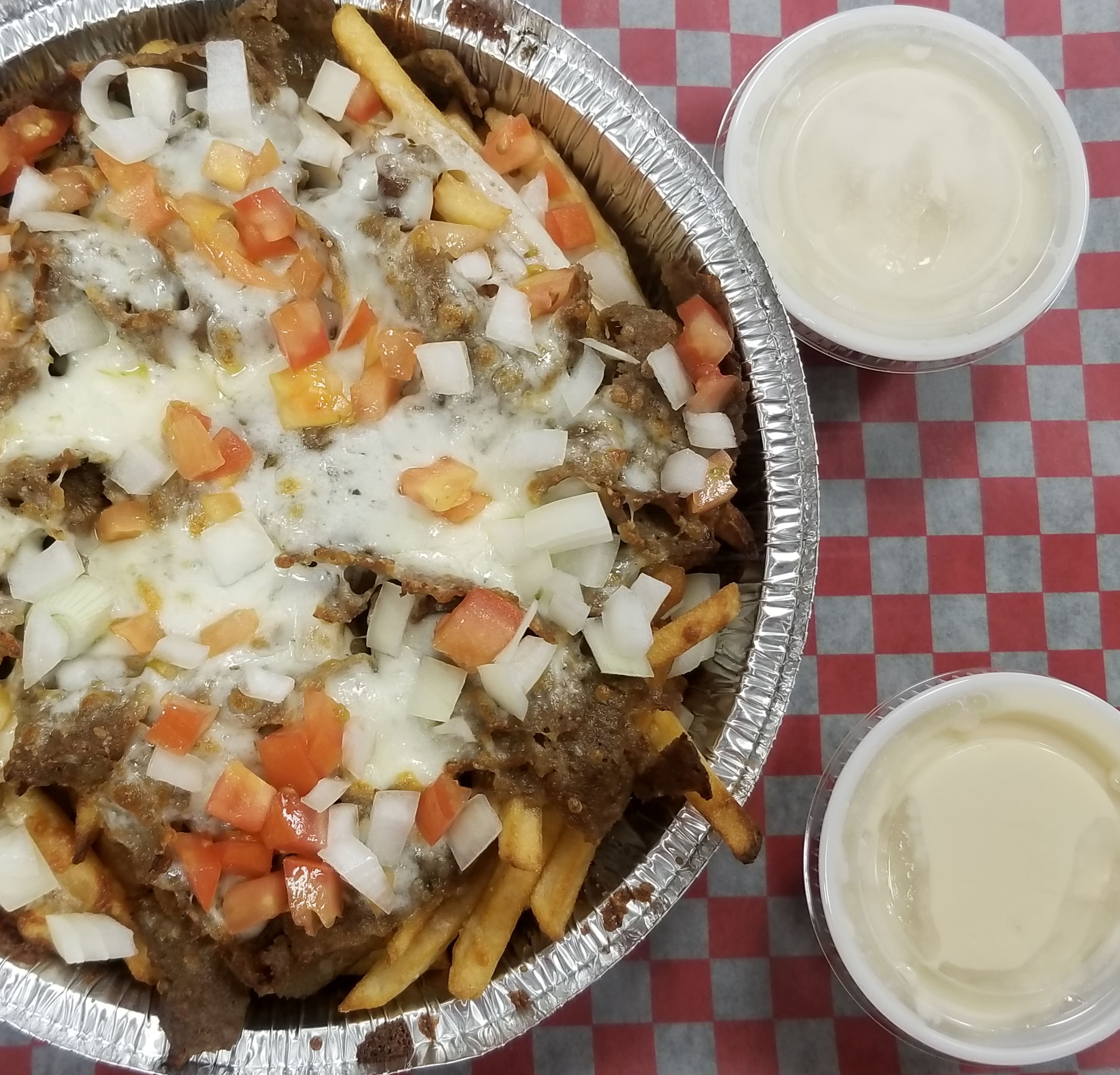 Arranged Food and Objects