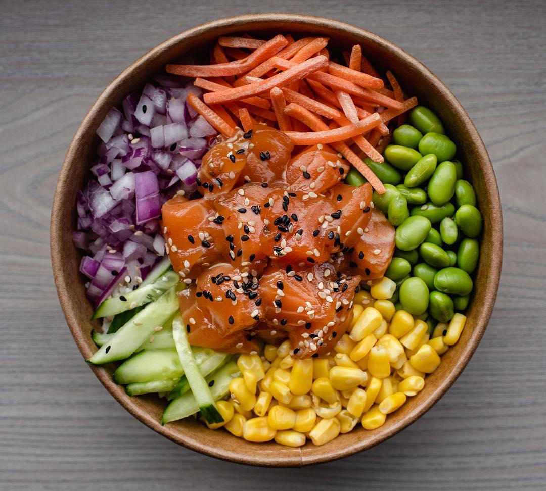 Arranged Food and Objects