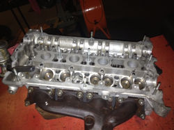 Broken timing belt and valve damage