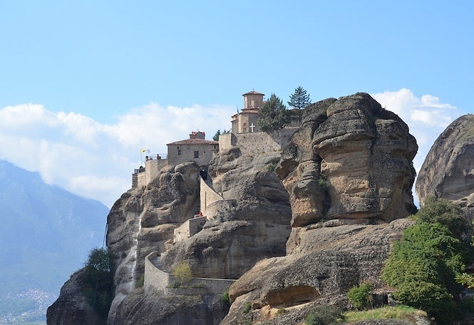 viaje grecia meteora / la orilla infinita