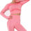 Thumbnail: Seamless Long Sleeve Yoga Set      