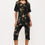 Thumbnail: Print Bns Capri Pants Set