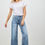 Thumbnail: Mid Rise Cuffed Jeans With Stretch     