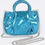 Thumbnail: Metallic Top Handle Crossbody Bag 