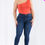 Thumbnail: Plus size one shoulder solid casual bodysuit