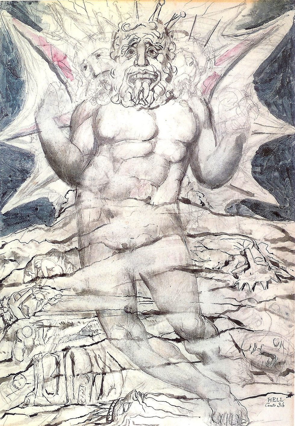 LUCIFERO SECONDO WILLIAM BLAKE