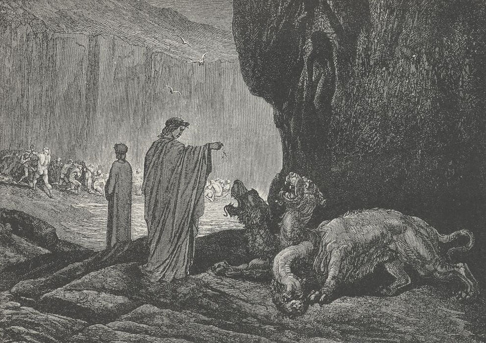 CERBERO SECONDO GUSTAVE DORÉ