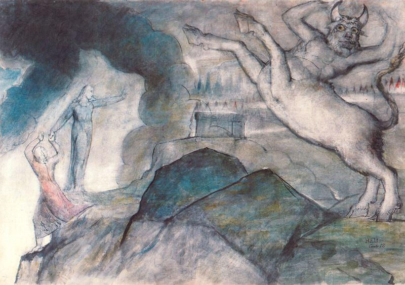 IL MINOTAURO SECONDO WILLIAM BLAKE