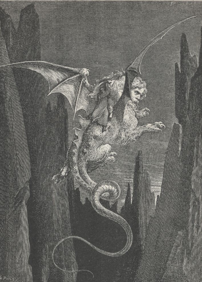 GERIONE SECONDO GUSTAVE DORÉ