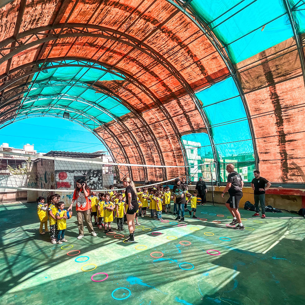 Building Dreams on a Rooftop Empowering Lives Through Volleyball in