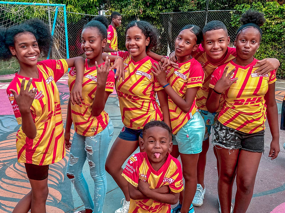 Equal Jersey in Colombia with Let's Keep The Ball Flying