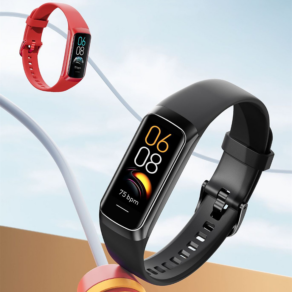 Miniatura: Smart C60 Watch - Heart Rate & BP Monitor, MOLED Display
