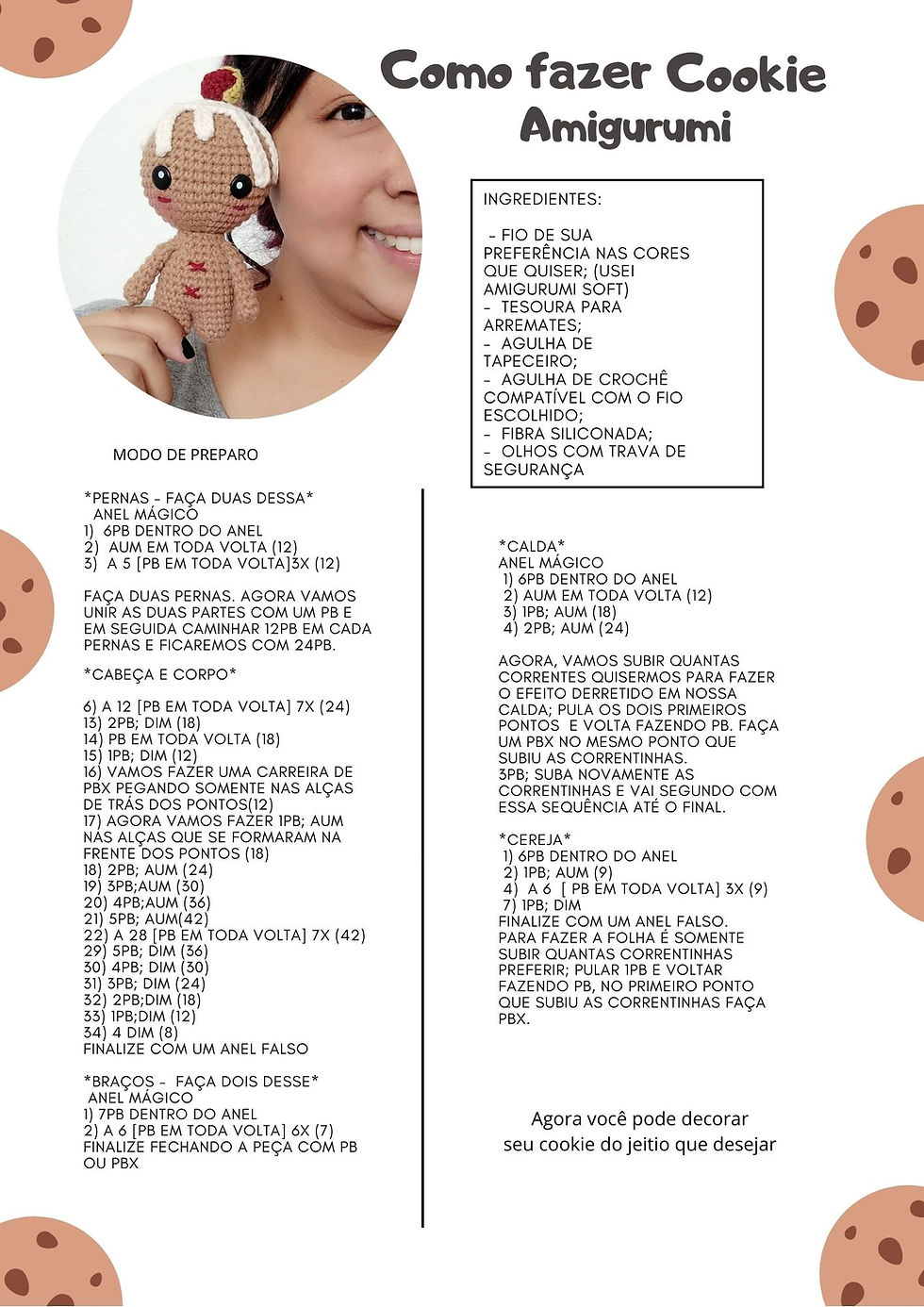 Receita free - Cookie