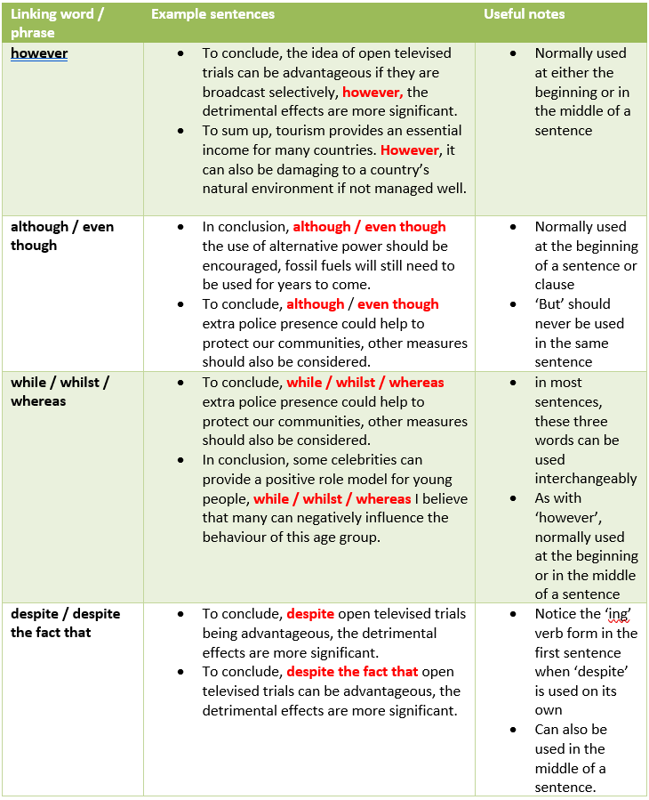 Task words legal studies image