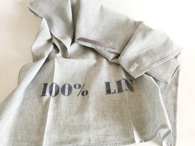 Miniature : Torchon de cuisine en 100% lin.