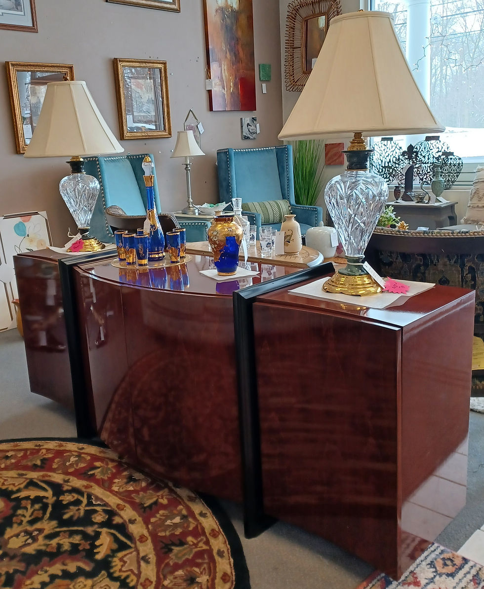 Curved Credenza 75"×21"