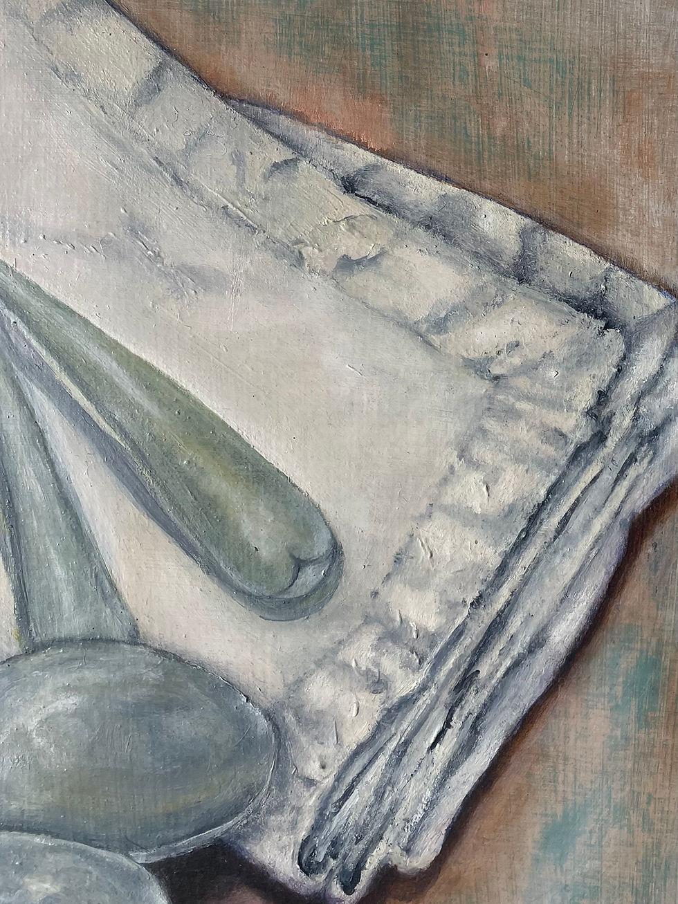 Thumbnail: Silverware with cut crystal jug