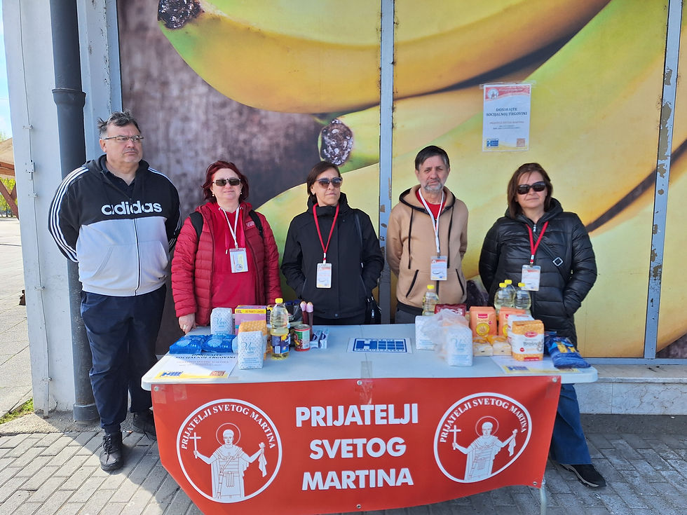 ODRŽANA AKCIJA PRIKUPLJANJA HRANE ZA SOCIJALNE TRGOVINE
