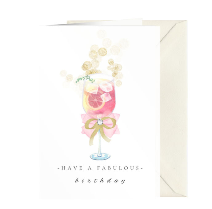 Have a fabulous birthday-Girly