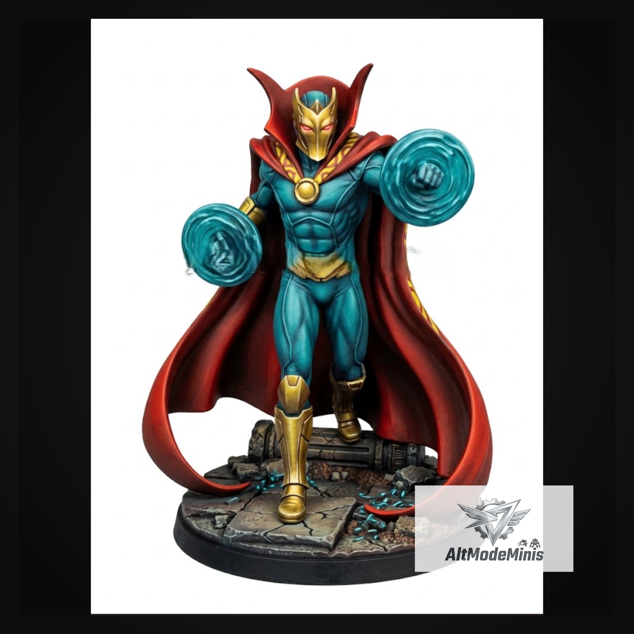 The Gilded Mystic 3D Printed Miniature | AltModeMinis