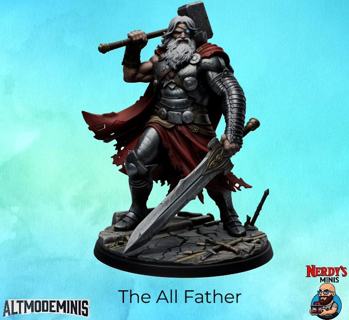 Alden, The All Father - Marvel Crisis Protocol Proxy
