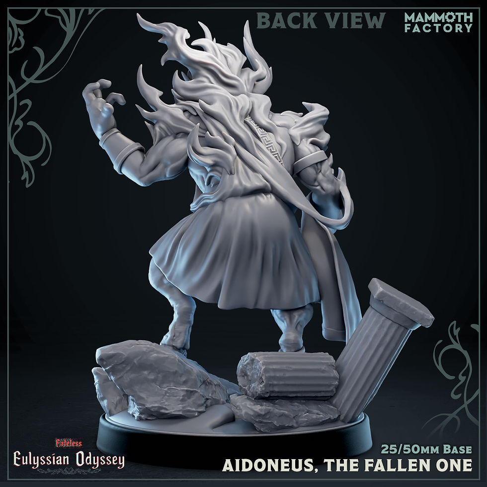 Thumbnail: Aidoneus, The Fallen One - Fateless Collection DnD Minis