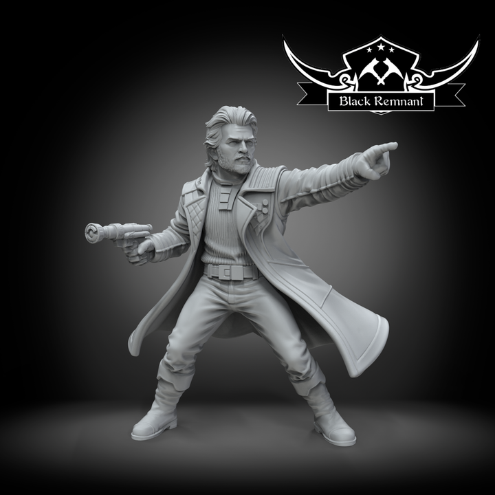 Veteran Special Forces Commander Zero - Sci-Fi Miniature