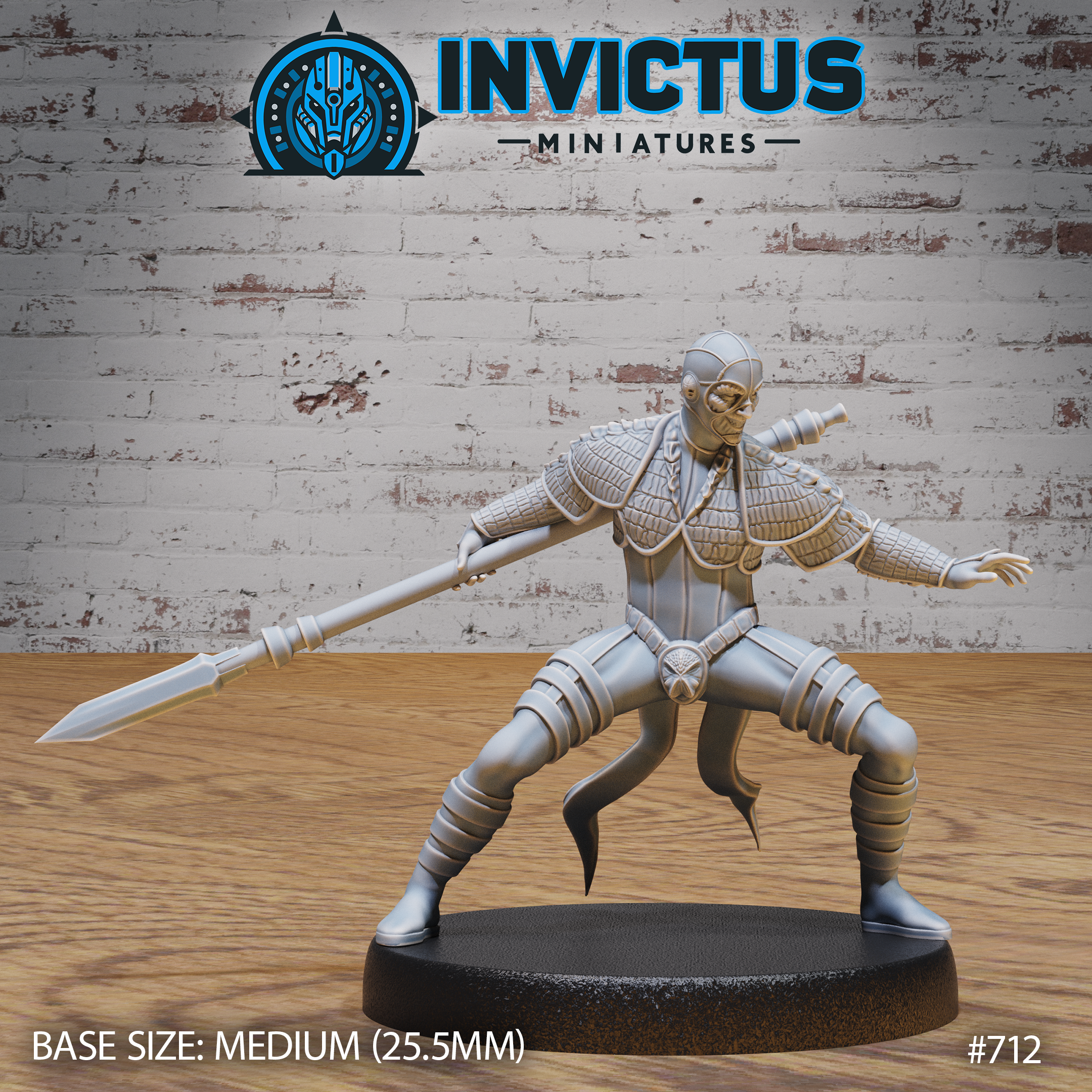 Deep Space Villain (Attacking) - Sci Fi Miniatures