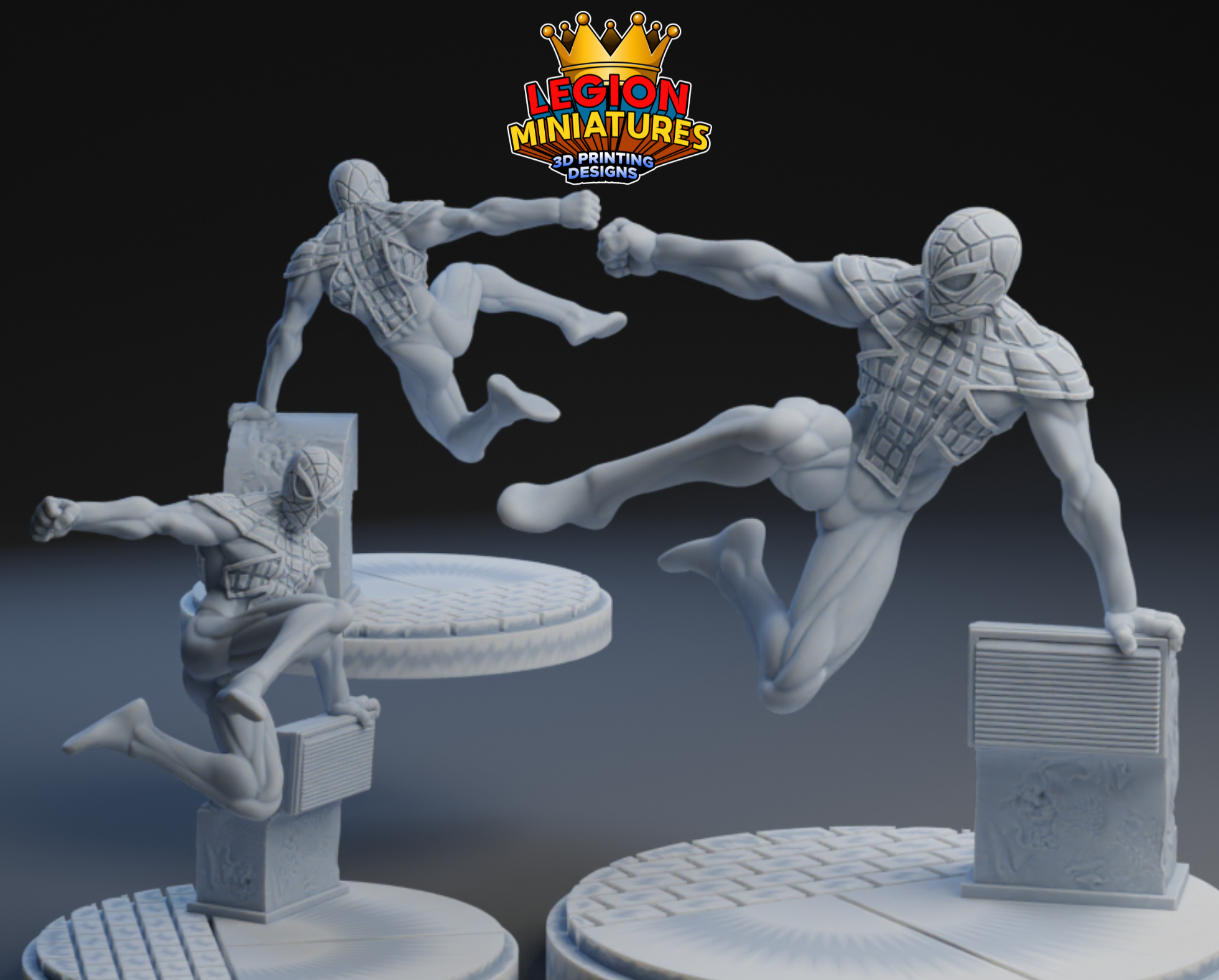 UK Spider-Man | 30mm 32mm | Marvel Crisis Protocol Miniature