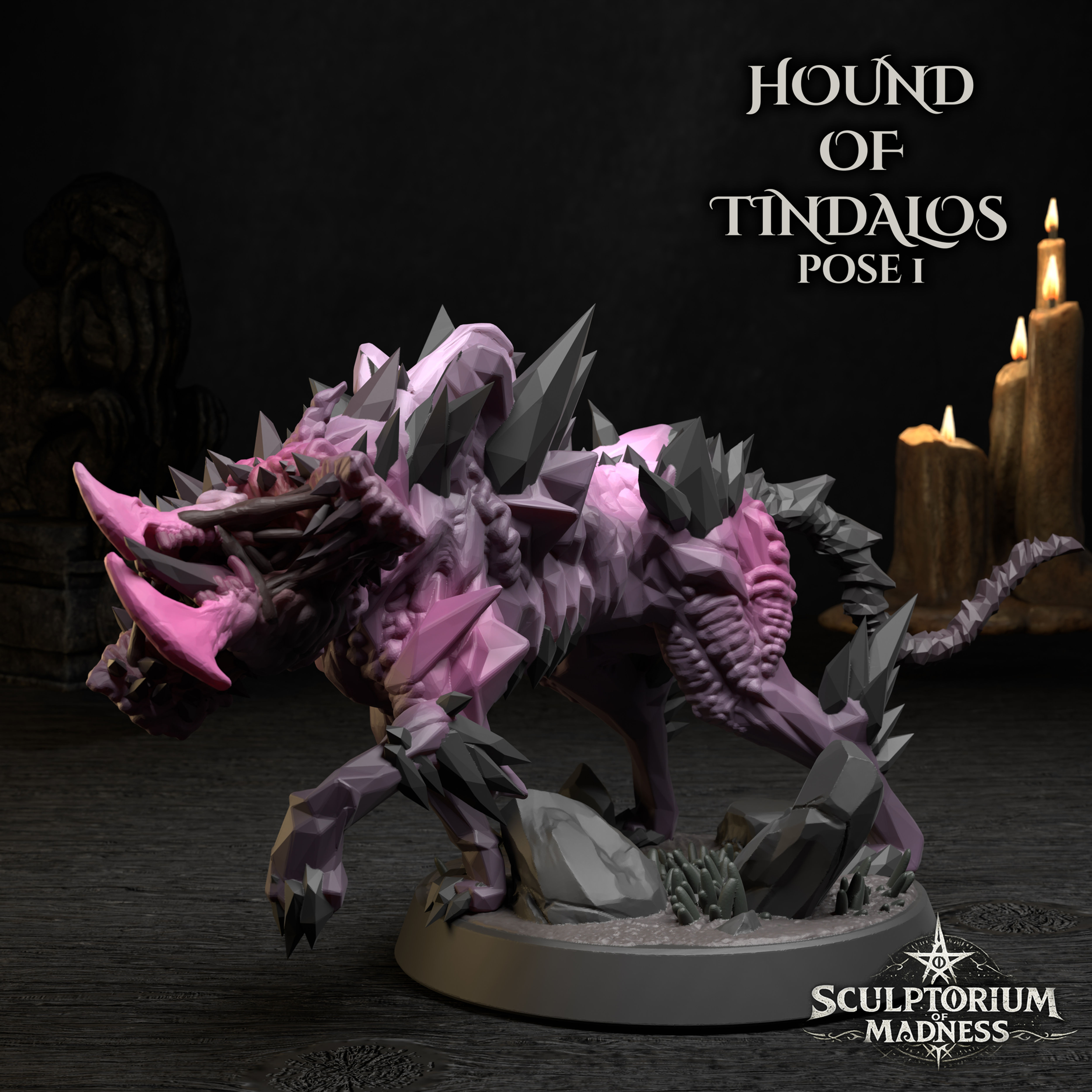 Hound of Tindalos - Cosmic Horror and Science Fiction Hero Miniature