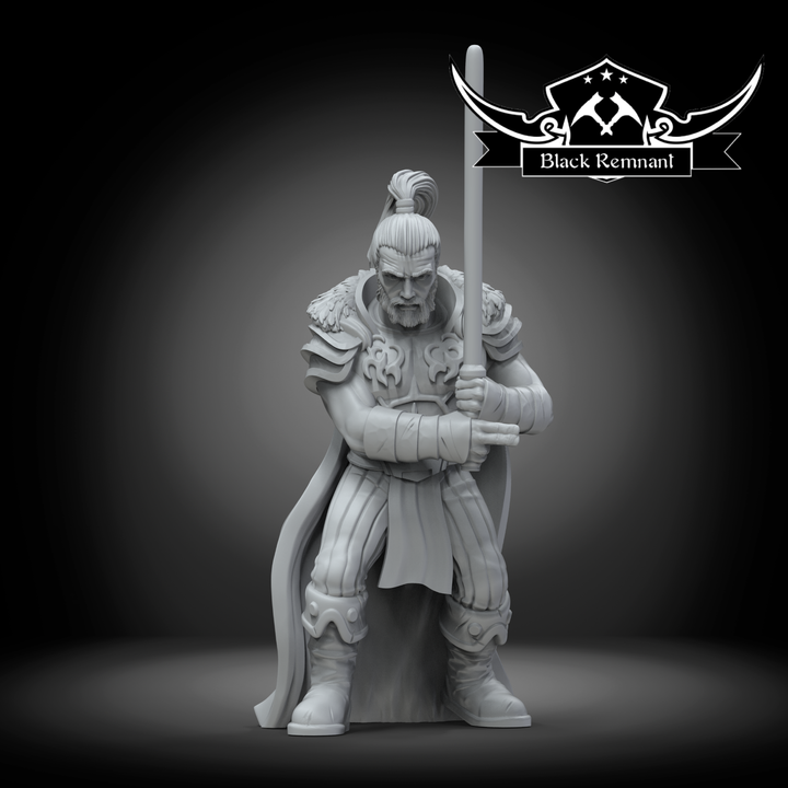 Ancient Armored Warrior - Shatterpoint | 3d printed minis | 30mm 32mm