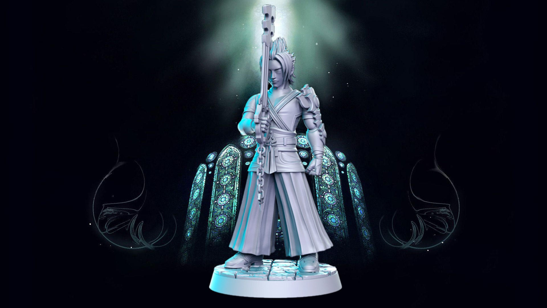 Terra Kingdom Hearts - Anime Miniature