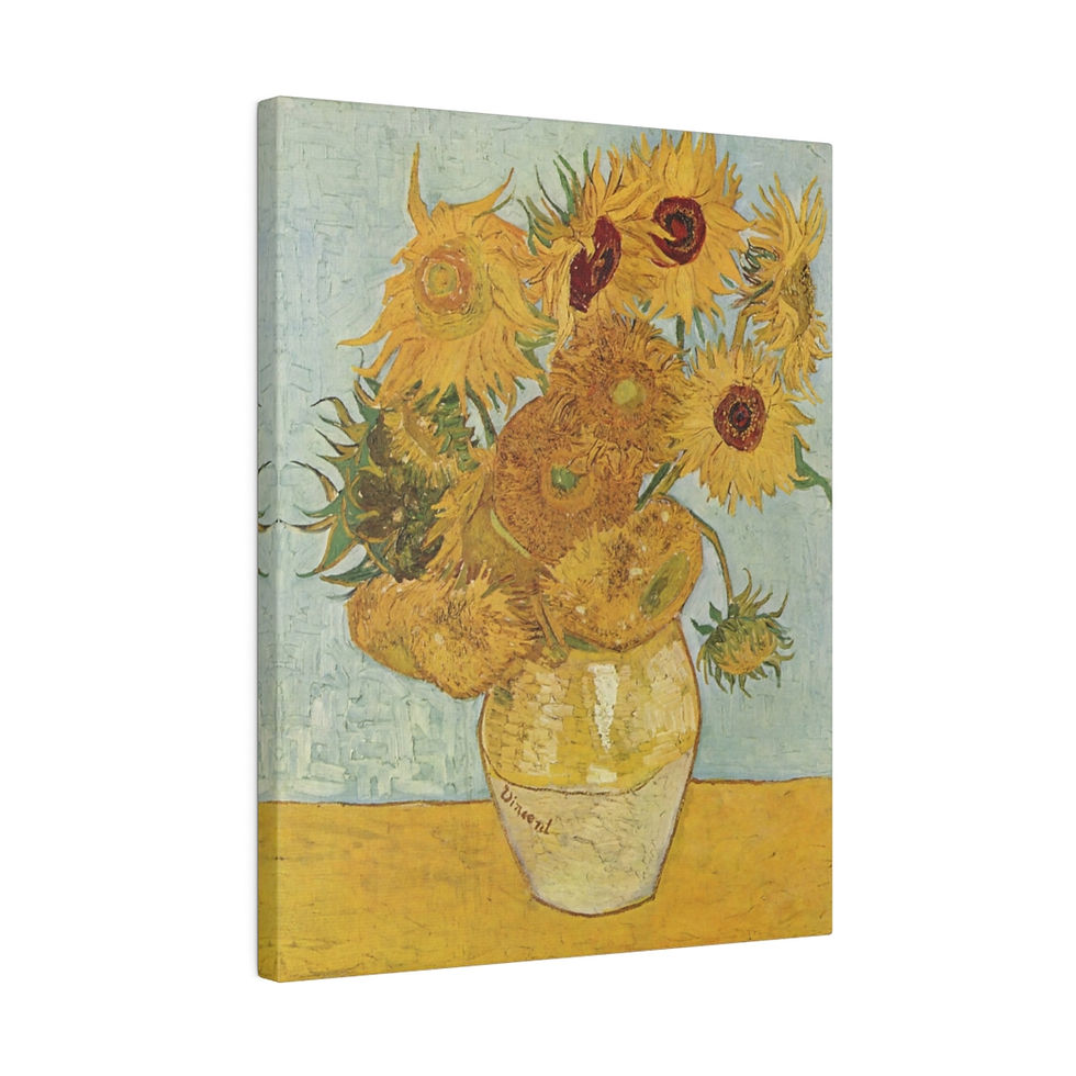 Vase with Twelve Sunflowers - Vincent van Gogh