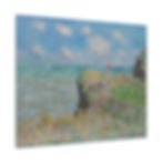 Cliff Walk at Pourville - Claude Monet