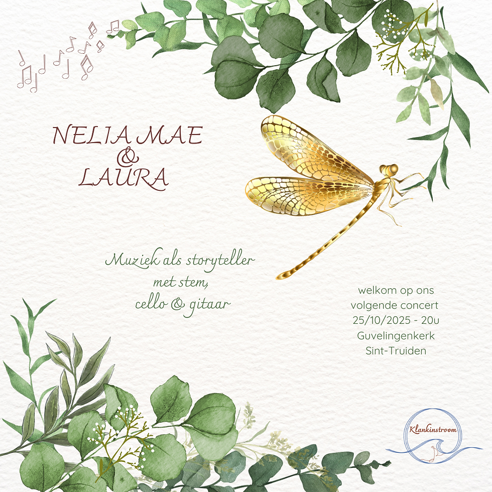 Muziek als Storyteller - Nelia Mae & Laura 