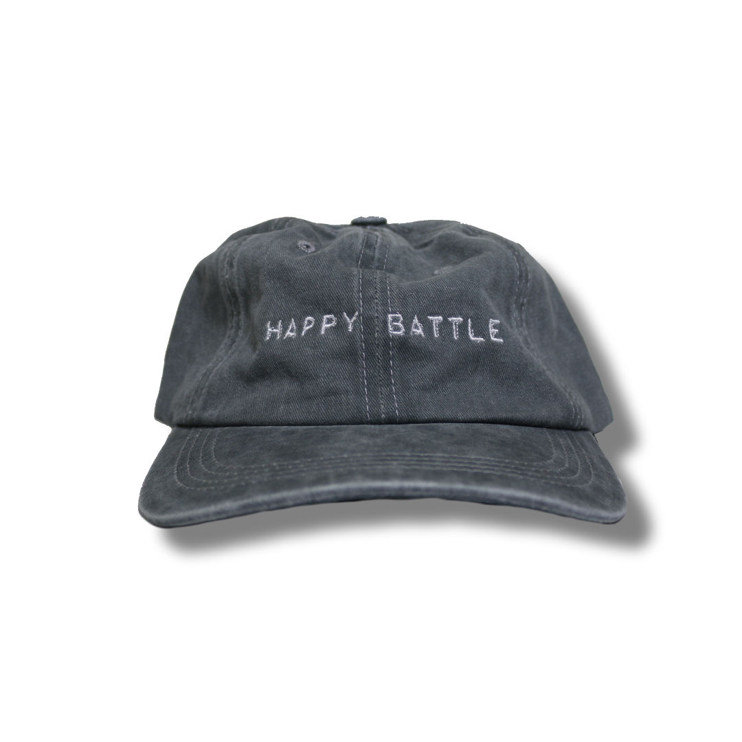 WASHED DAD HAT - GRAY