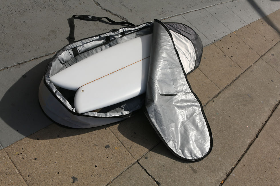 Thumbnail: 5'5" - 6' Happy Battle Hybrid Board Bag for Travel and Daily Use